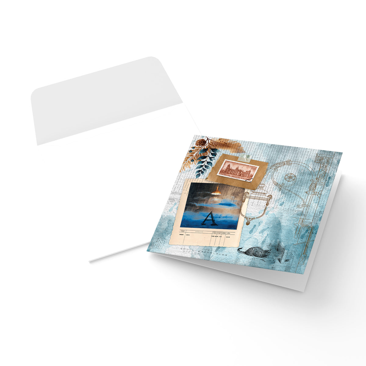 Binary Nature Note Card