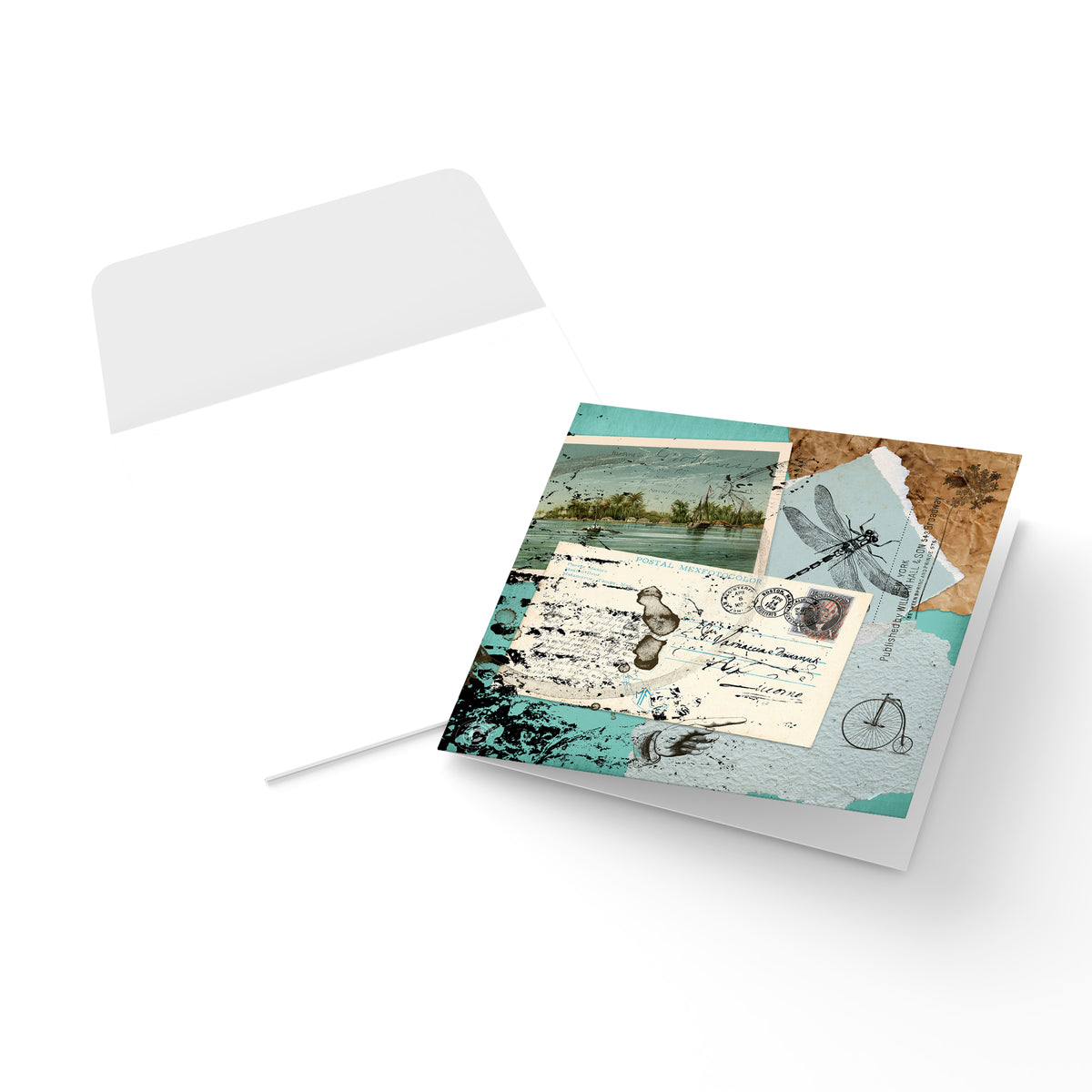 Mexican Postal Exchange Note Card