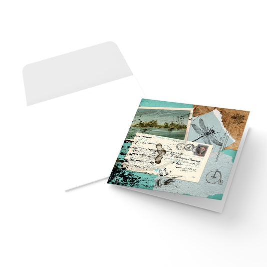 Mexican Postal Exchange Note Card